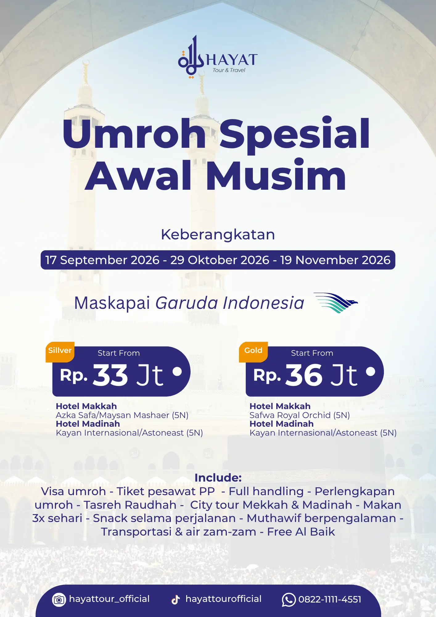 Umroh Special Awal Musim